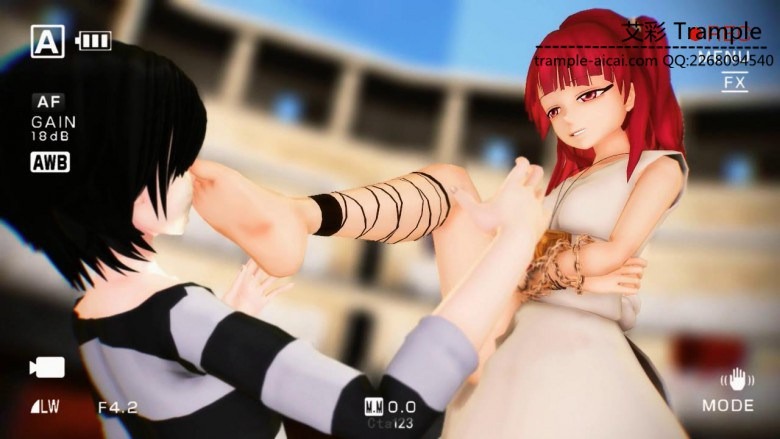 动漫 MMD女格斗家暴踹挑战的男选手  动漫 [30分19秒]