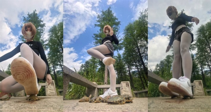 资讯|crush 南瓜汤性感穿搭户外空军踩乌龟 [6分49秒]