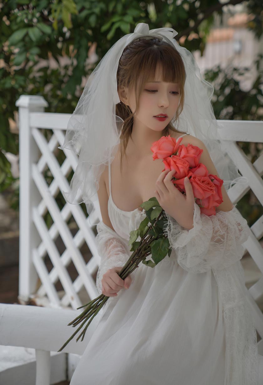 凛子酱 婚纱