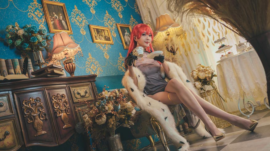 【网盘】源纱希喵喵喵-君主旗袍