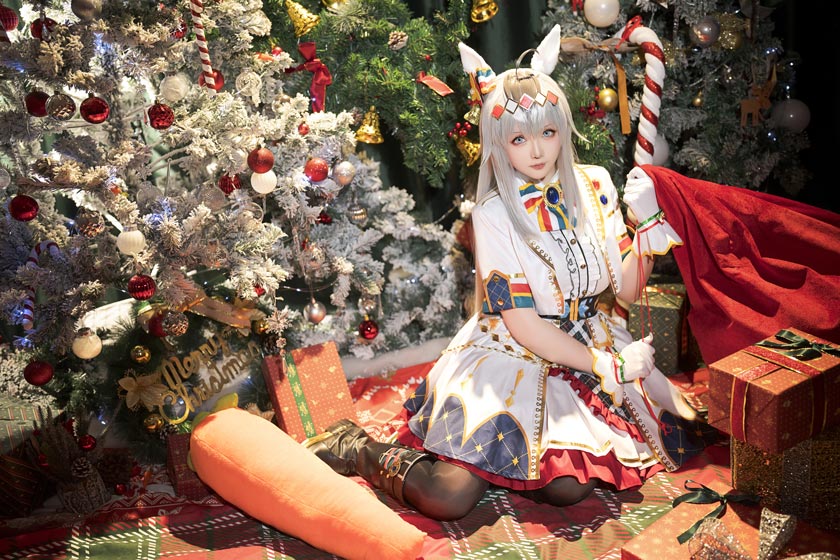 【网盘】星之迟迟-赛马娘 小栗帽 圣诞衣装