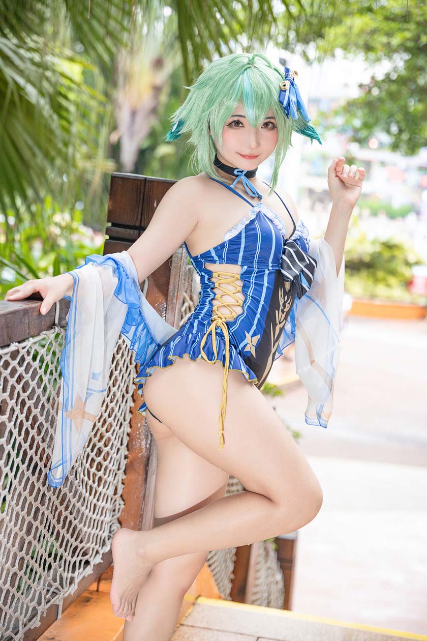 【网盘】是三不是世w-砂糖泳装[45P-132M]