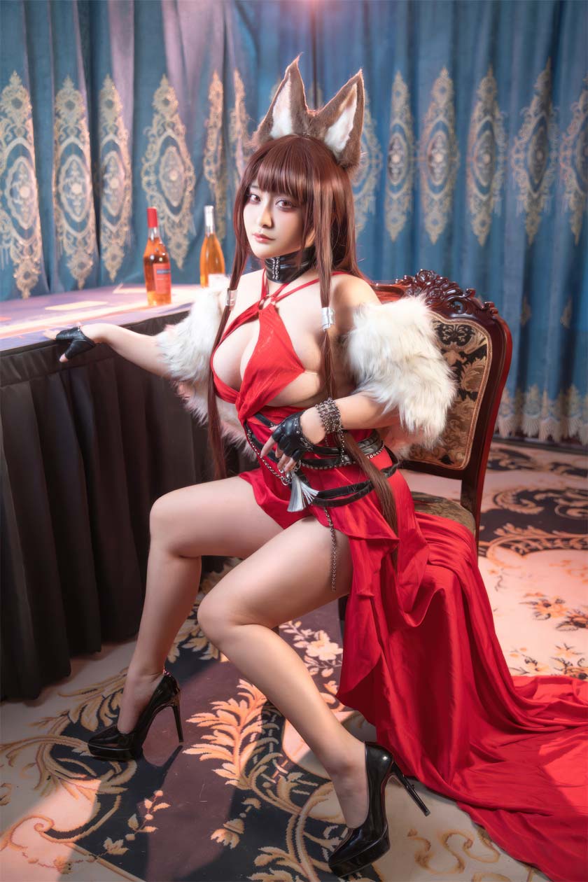 【网盘】洛璃LoLiSAMA-碧蓝航线 赤城 礼服