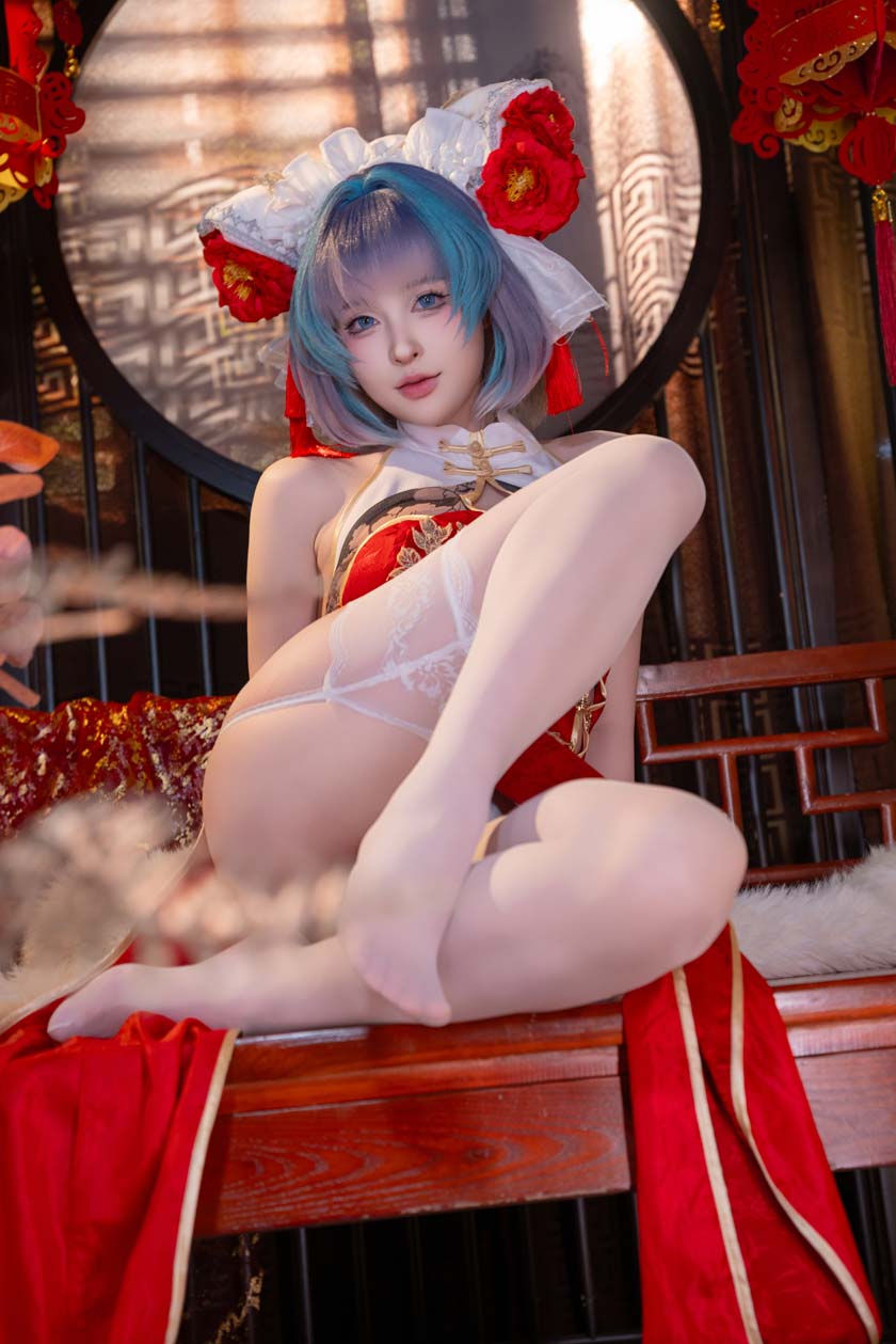 【网盘】清水由乃-柴郡新春旗袍