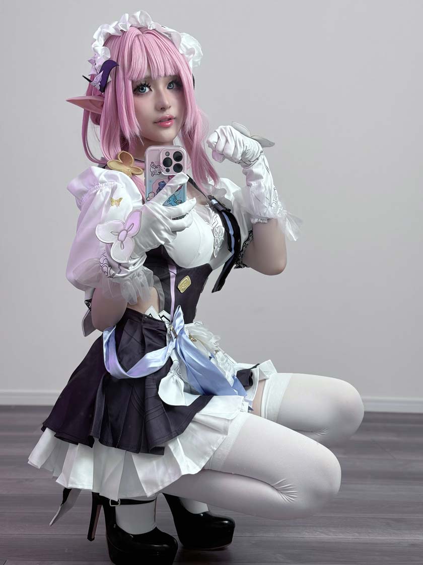 【网盘】幼愛youmeko-崩坏3 爱莉希雅女仆装