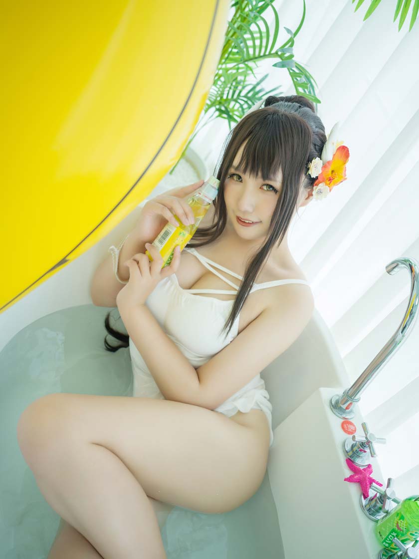 【网盘】麻花酱-比睿旗袍 泳装