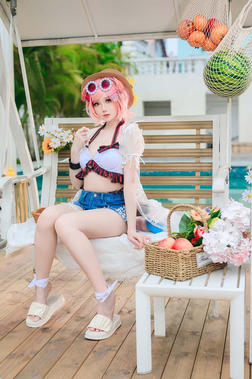 【网盘】焖焖碳-明日方舟 澄闪泳装