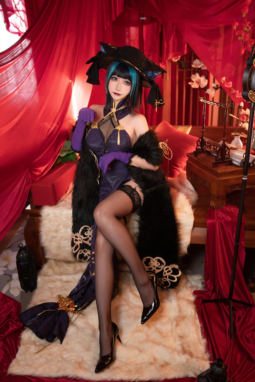 【网盘】Momoko葵葵-碧蓝航线柴郡 音乐绚烂CaitSith