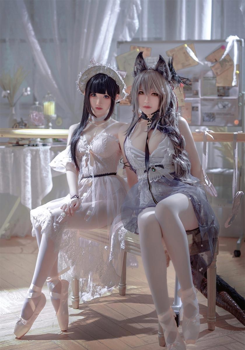 【网盘】面饼仙儿&半半子 Arknights 黑x森蚺バレエ