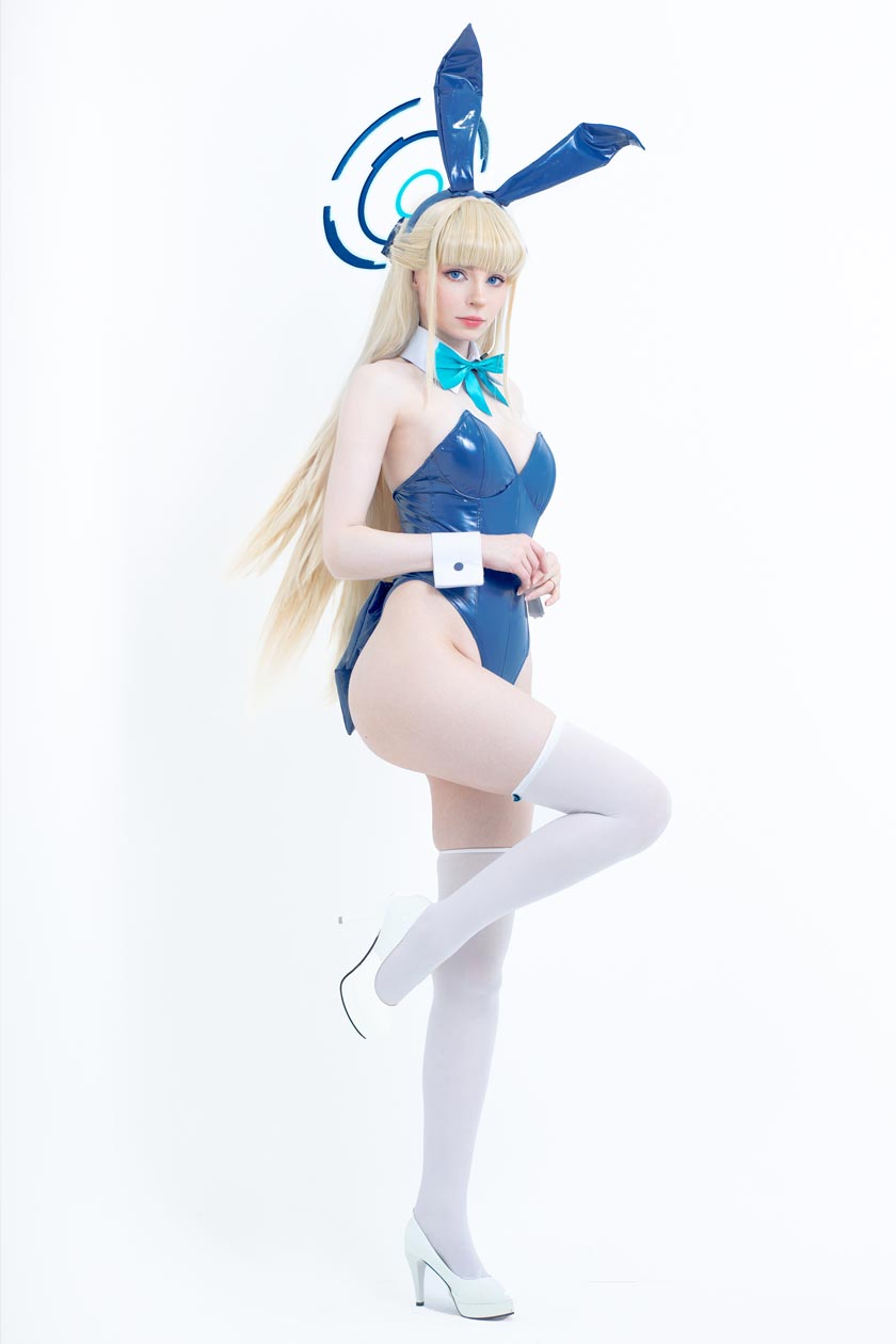 【网盘】爱尔兰COSER Peach milky -Asuma Toki Bunny Suit