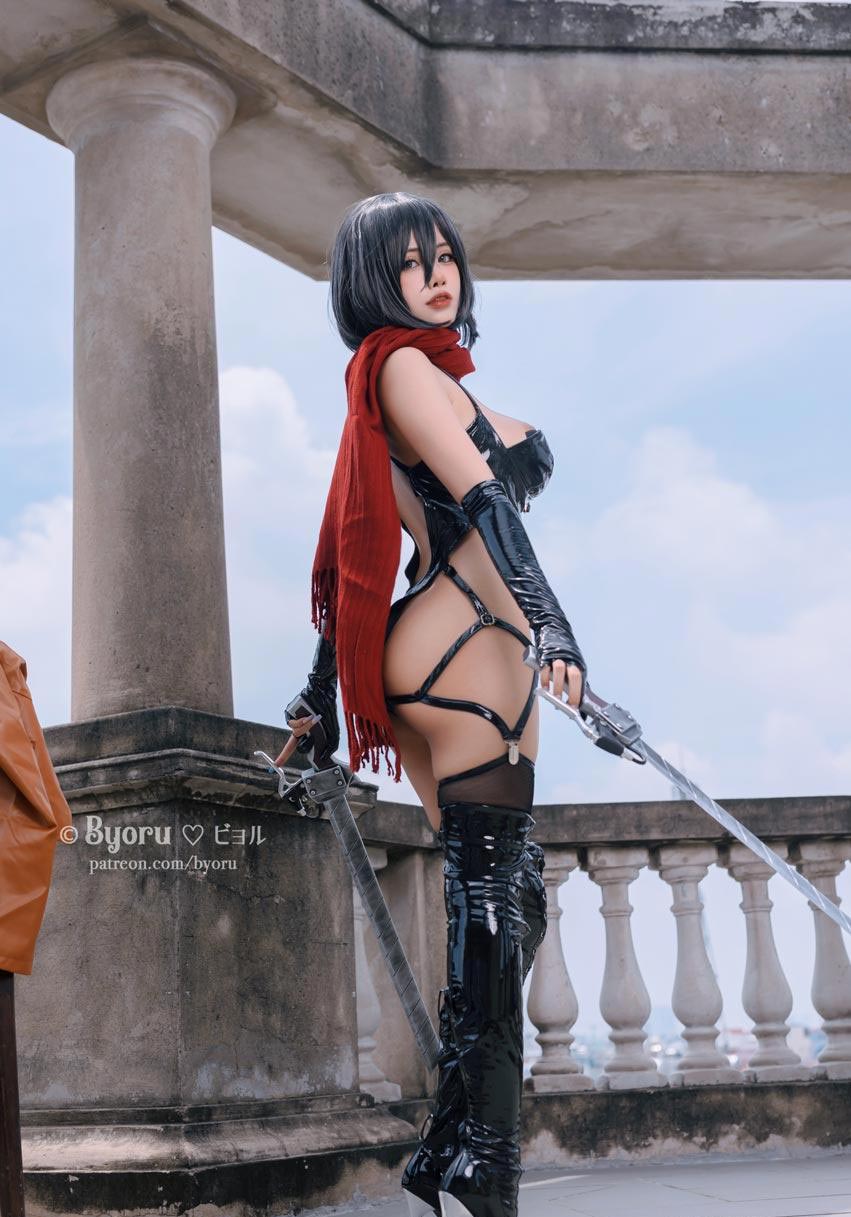 【网盘】日本COSER Byoru Mikasa三笠·阿克曼