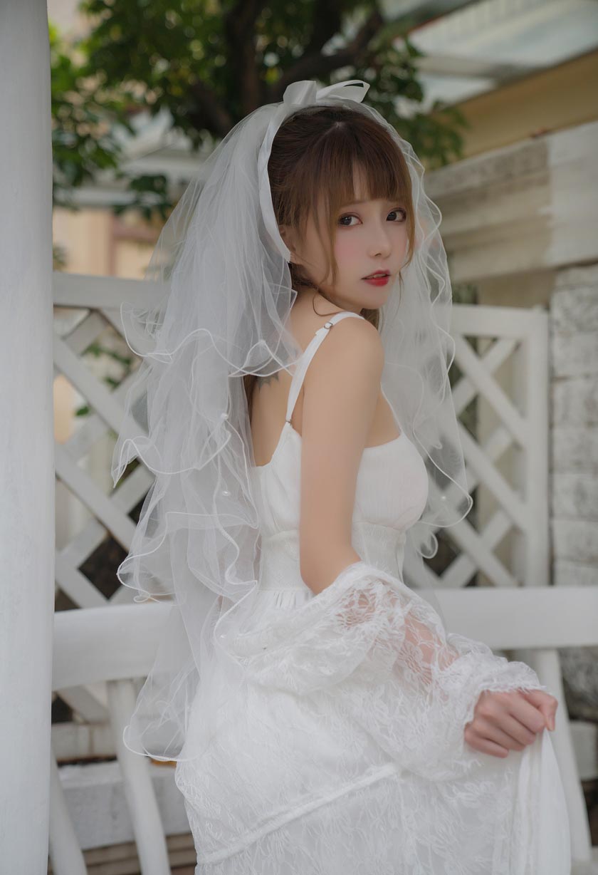 凛子酱 婚纱