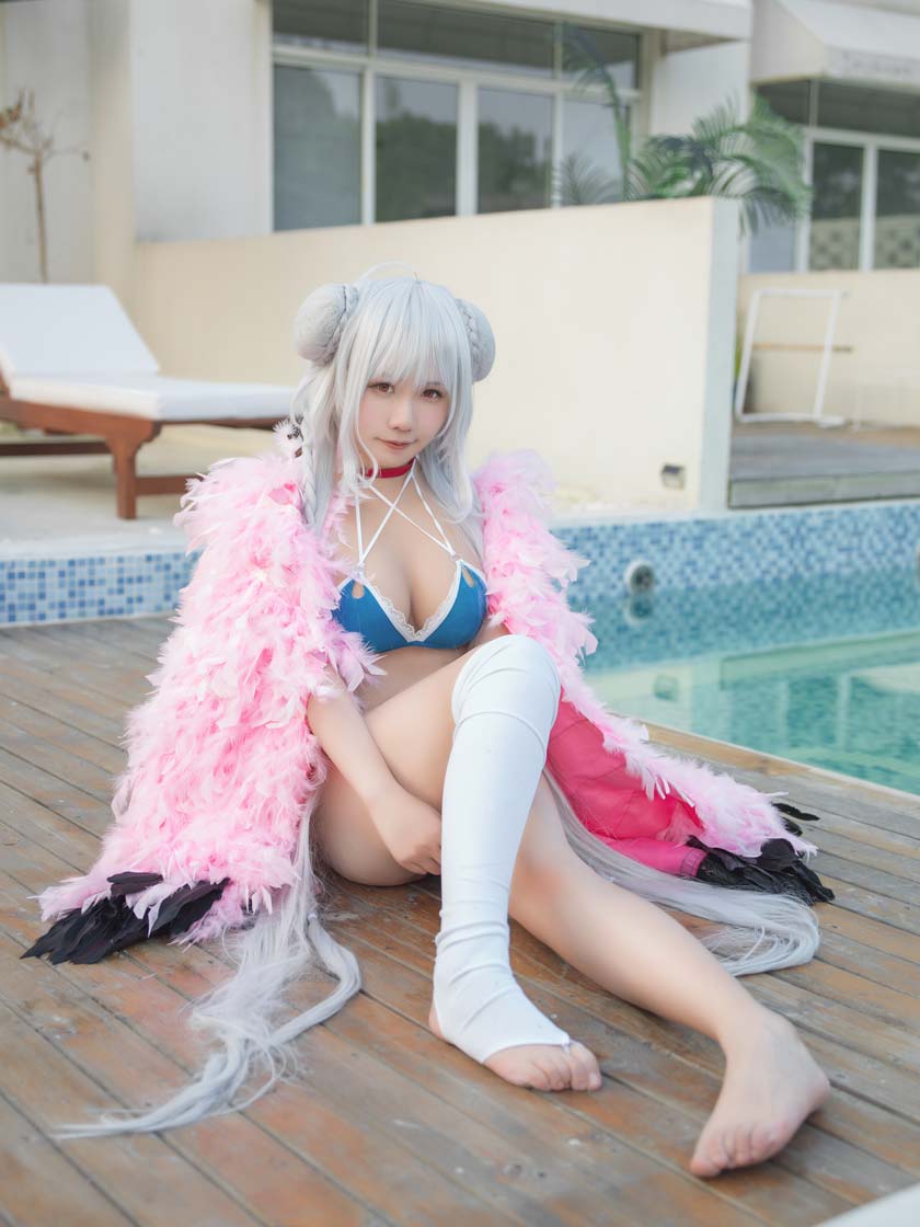 【网盘】麻花酱-可畏泳装 女仆