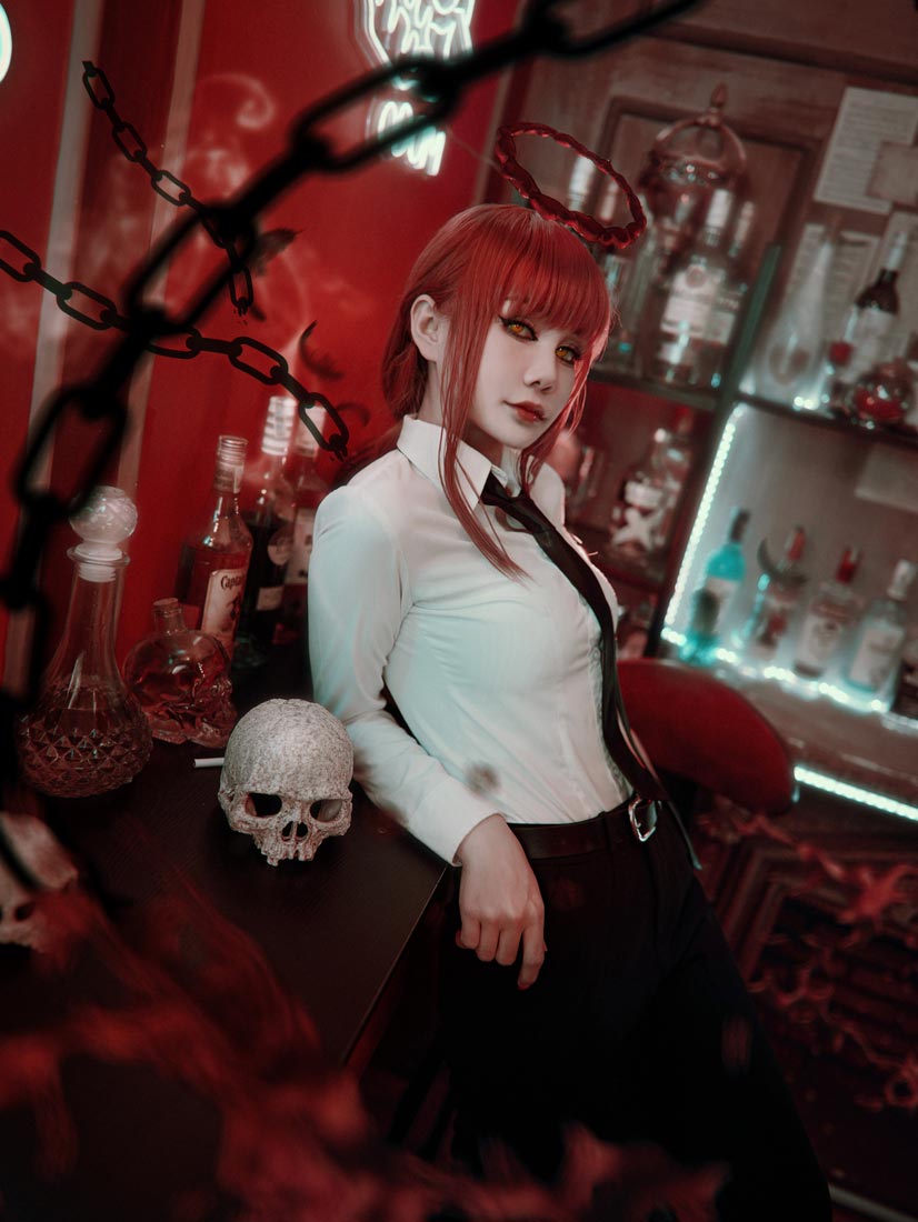 【网盘】日本COSER Joyce_lin2x-Makima玛奇玛