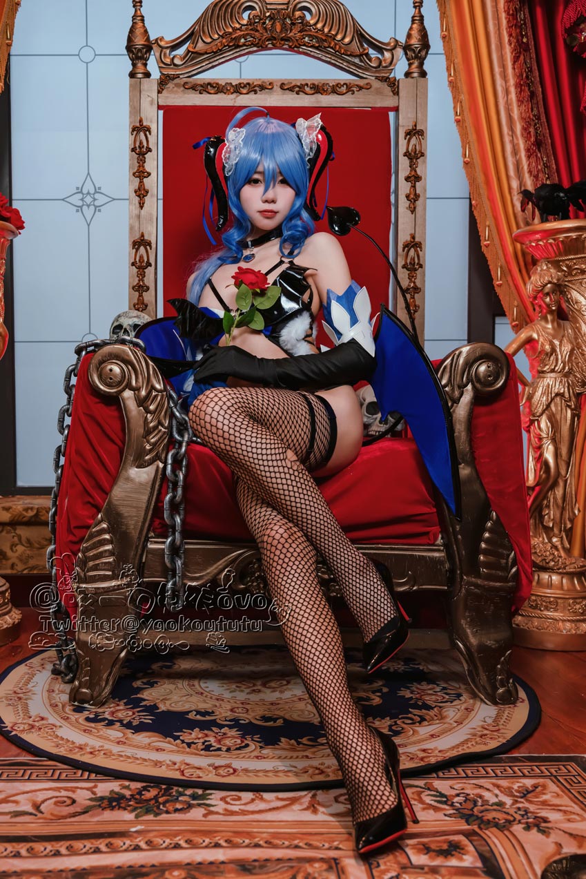 咬一口兔娘 甘雨魅魔