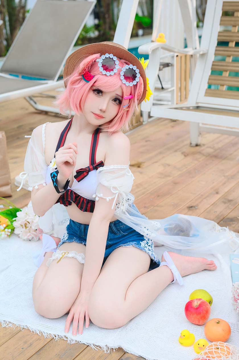 【网盘】焖焖碳-明日方舟 澄闪泳装