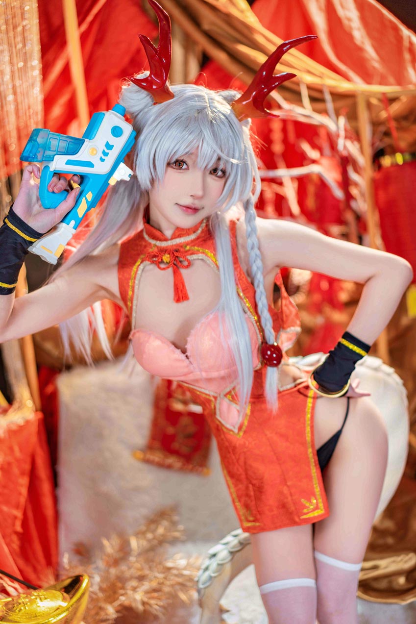 阿包也是兔娘-新春贺图 龙妹