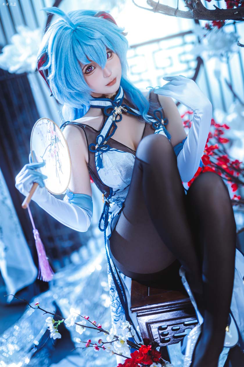 【网盘】蠢沫沫-原神 甘雨旗袍