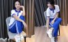【网盘】[初夏女神]NO.001 依依~校服搭配37码运动鞋拍摄