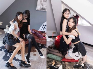 【网盘】[袜啵啵]236期 小甜豆稚予-七月要开心鸭