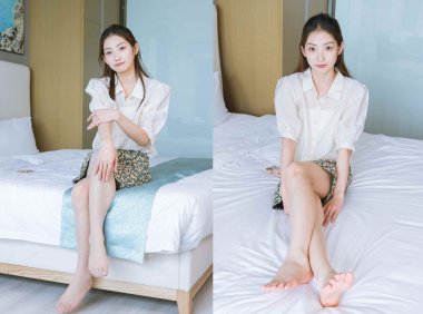 【网盘】[袜啵啵]241期 小沫-三双高跟鞋、肉丝、裸足