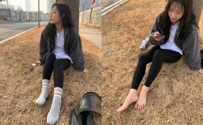 【网盘】[见新摄影]NO.030 鲨鱼裤 皮靴 小可