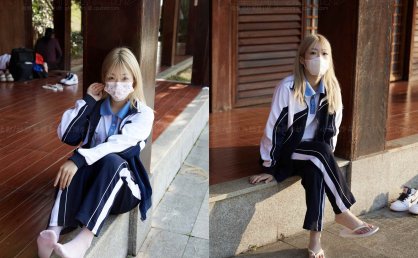 【网盘】[见新摄影]NO.036 黄头发甜美甜美小姐姐 – 最后合作