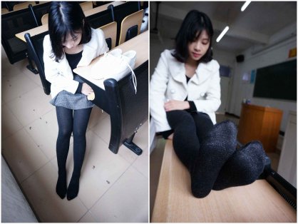 【网盘】[大西瓜爱牙膏]黑丝白鞋少女