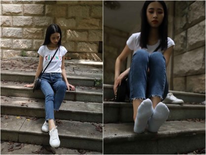 【网盘】[大西瓜爱牙膏]11月活动模特3 船袜