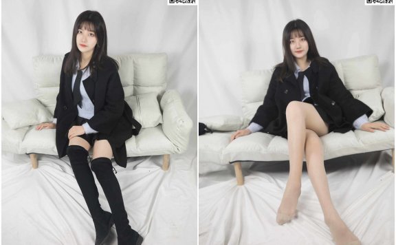 【网盘】小盐《黑风衣下的美腿》