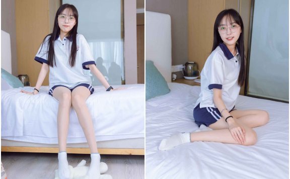 【网盘】[袜啵啵]118期 稚予-运动鞋、白棉袜、肉丝、踩小熊玩偶