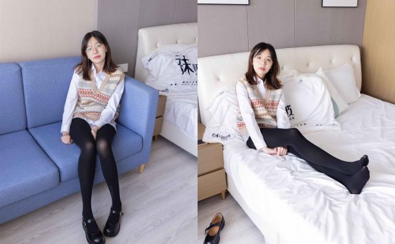 【网盘】[袜啵啵]169期 小甜豆-黑皮鞋、厚黑丝、厚肉丝