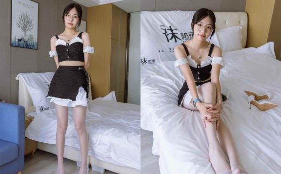 【网盘】[袜啵啵]235期 小甜豆-两双高跟鞋、白丝