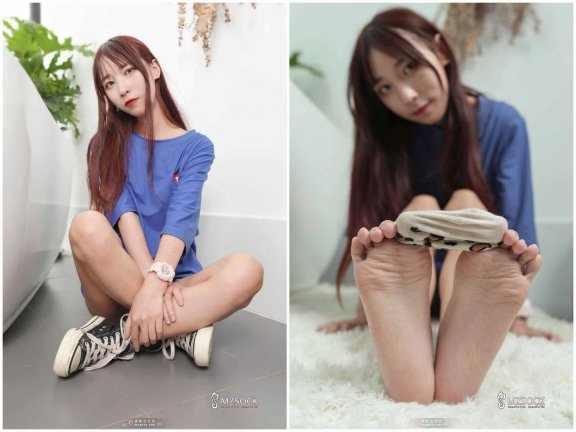 【网盘】[MZSOCK]第十八期 妍儿 豹纹船袜