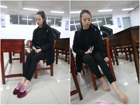 【网盘】[大西瓜爱牙膏]短丝+裸足