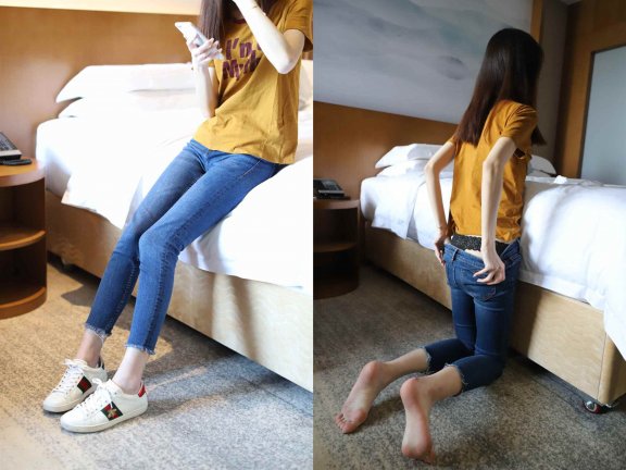 【网盘】[大西瓜爱牙膏]会员定制版板鞋船袜美脚丫