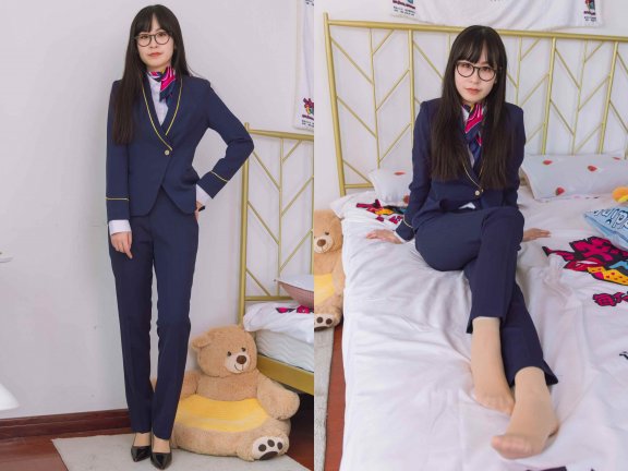 【网盘】物恋传媒 NO.1500 兮兮-银行小秘书