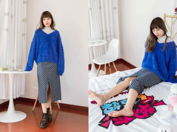 【网盘】物恋传媒 NO.1507 依依-蓝色情怀