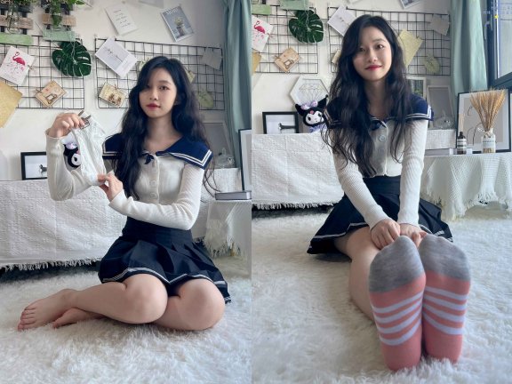 【网盘】[觅芙少女]NO.018 JK短裙美少女-1