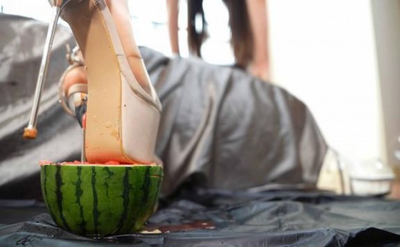 【网盘】【苒溪S】超高防水台踩踏西瓜 YC-240819-2