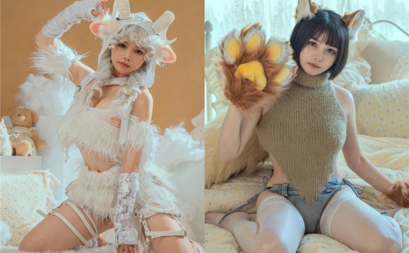 【网盘】七月喵子：COS图片写真合集[50套][更新中]_爱秀套图