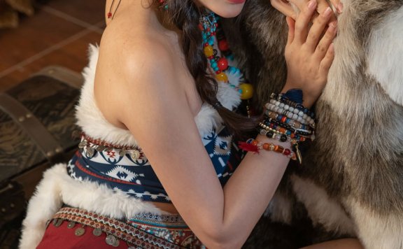 【网盘】秋和柯基 雀斑少女_爱秀套图