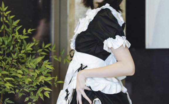 【网盘】许岚LAN 短裙女仆_爱秀套图