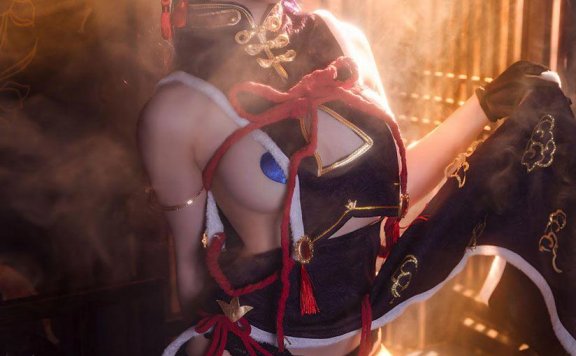 【网盘】一北亦北 奶光新春旗袍_爱秀套图