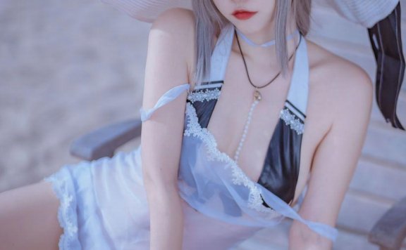 【网盘】二佐Nisa 碧蓝天鹰泳装_爱秀套图