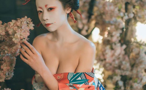 【网盘】奈汐酱nice 艺妓回忆录_爱秀套图