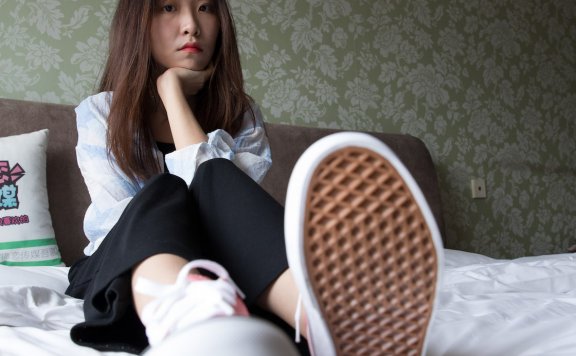 资讯|物恋传媒 – NO.207期 《elise》 vans帆布鞋,棉袜,裸足