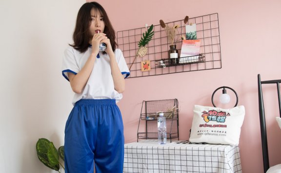 资讯|物恋传媒 – NO.299期 《猫耳》 校服,匡威帆布鞋,棉袜,裸足