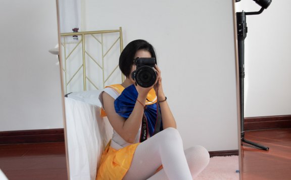 资讯|物恋传媒 – NO.640期 《小飞》 帆布鞋，白色渔网袜，白丝