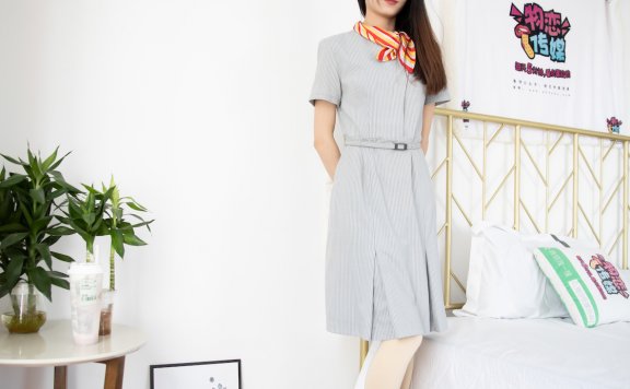 资讯|物恋传媒 – NO.716期 《猫耳》 海航制服，短靴，凉高，厚肉丝